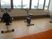 部屋に設置された運動用器具