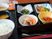 バランスのとれた食事。お重に入ったおかずは彩りもよく食欲を刺激する内容。