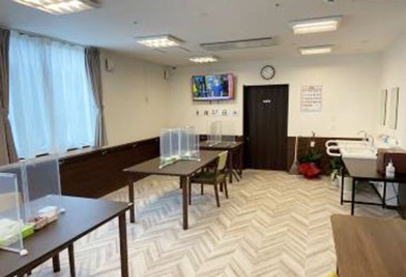 住宅型有料老人ホームの共有スペース