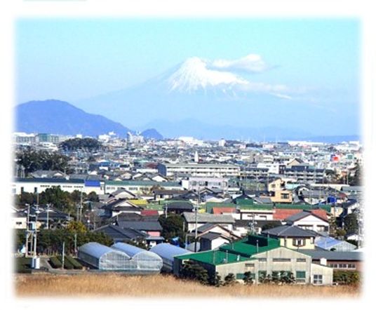 遠景の町並み