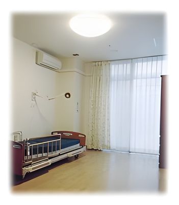 明るい部屋の居室