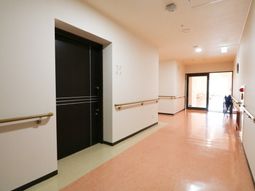 廊下の明るい空間