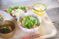 美しい料理のテーブル