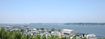 広がる景色の中庭  