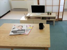 和風のリビング空間