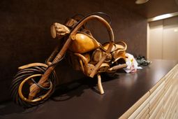 木製オブジェクトのディスプレイ