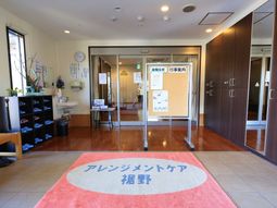 明るいエントランス