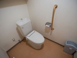清潔なトイレの設備