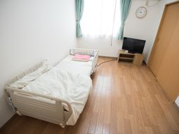 清潔な個室風景