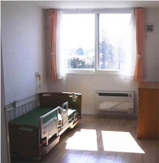 自然光が入る居室