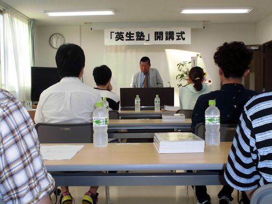 講義中の多目的室