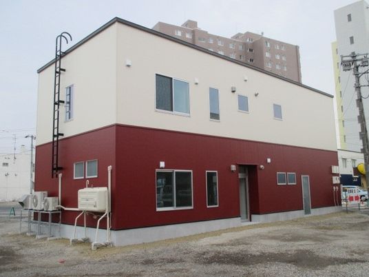 居住スペースの外観