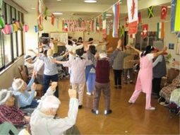 活気あるレクリエーション風景