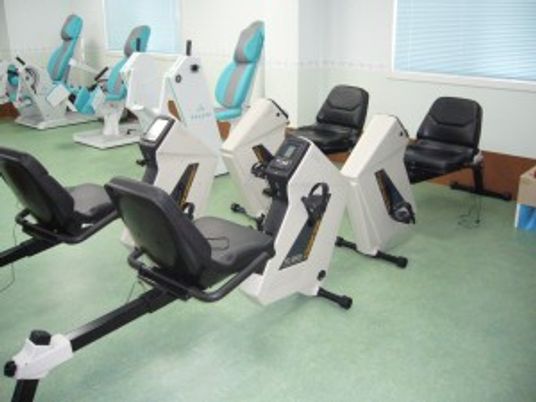 運動器具のある部屋