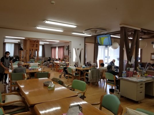 共有スペースの日常風景