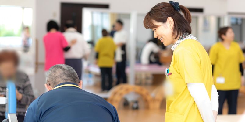 明るい活動の様子