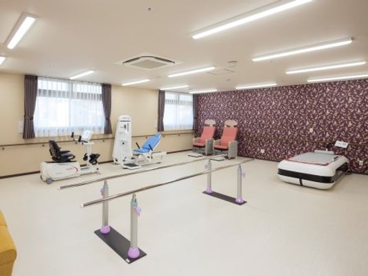機能訓練用具のある部屋