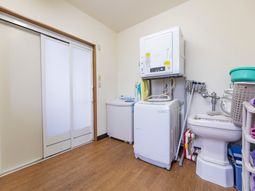 洗濯設備のある部屋