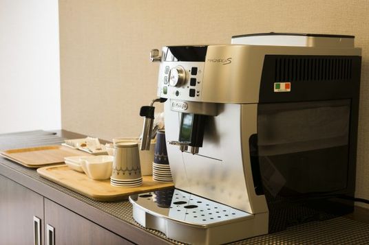 落ち着いたコーヒーコーナー