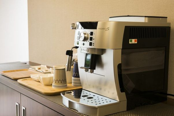 落ち着いたコーヒーコーナー