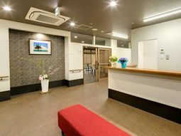 明るいエントランス