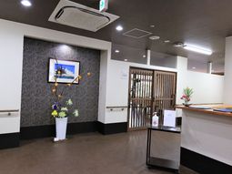 エントランスホールの一角