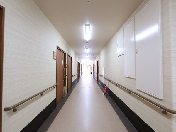 清潔感のある廊下