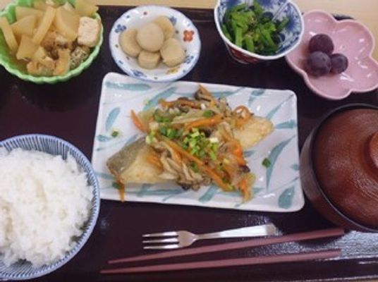 栄養満点の和食膳
