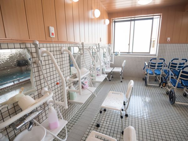 設備が整った浴室