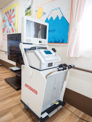 カラオケ設備のある部屋
