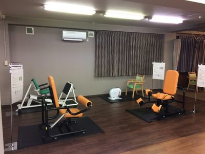 リハビリ器具の室内