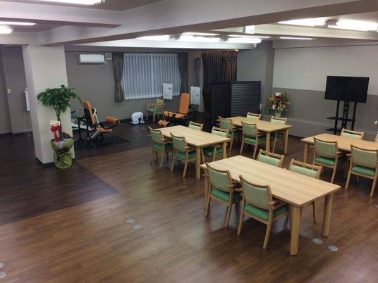 機能訓練室の室内