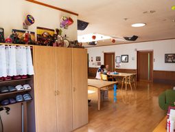 共有スペースでの憩い