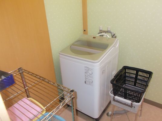 洗濯機のある部屋  