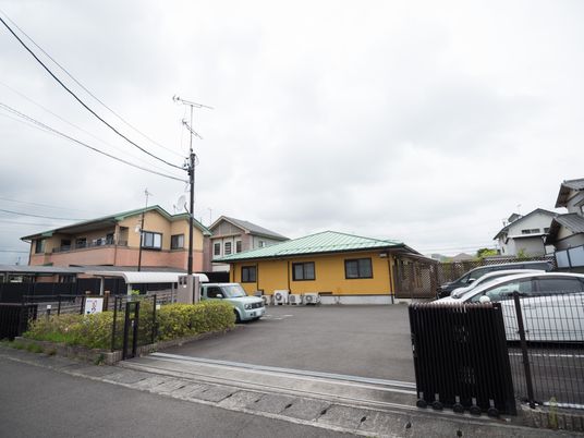 施設の外観写真撮影