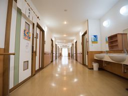清潔感ある明るい廊下