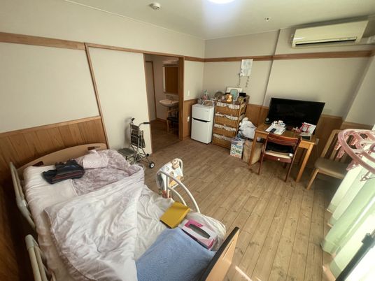 温かみのある居室