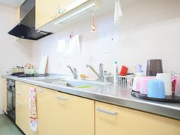 キッチンの一角