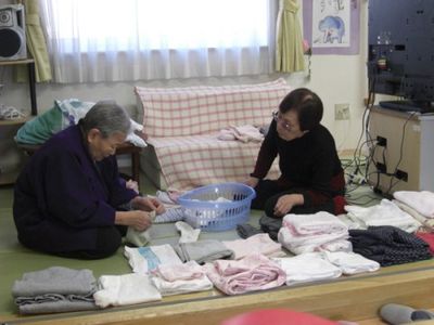 日常生活の一コマ和室