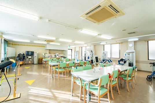 広々とした共有スペース