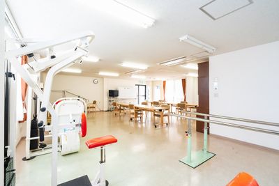 広々とした訓練室