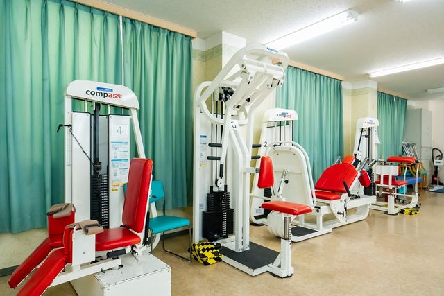 機能訓練用器具の室内