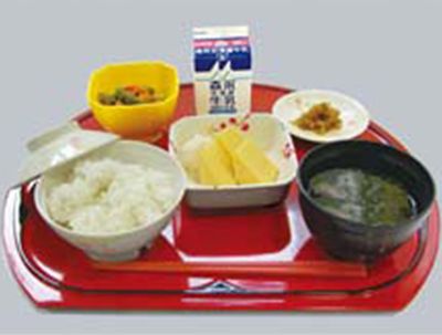 栄養満点の食事
