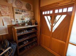 和風エントランスの様子