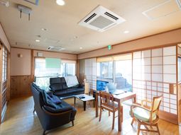 和室風リビング空間