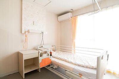 ベッドのある居室
