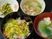 栄養満点の和食セット