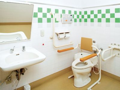 機能的なトイレ