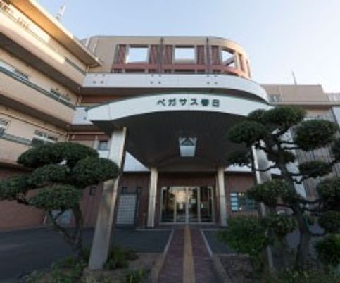 立派なエントランス