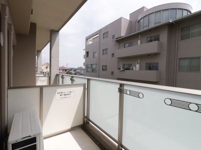 居宅のバルコニーの眺め
